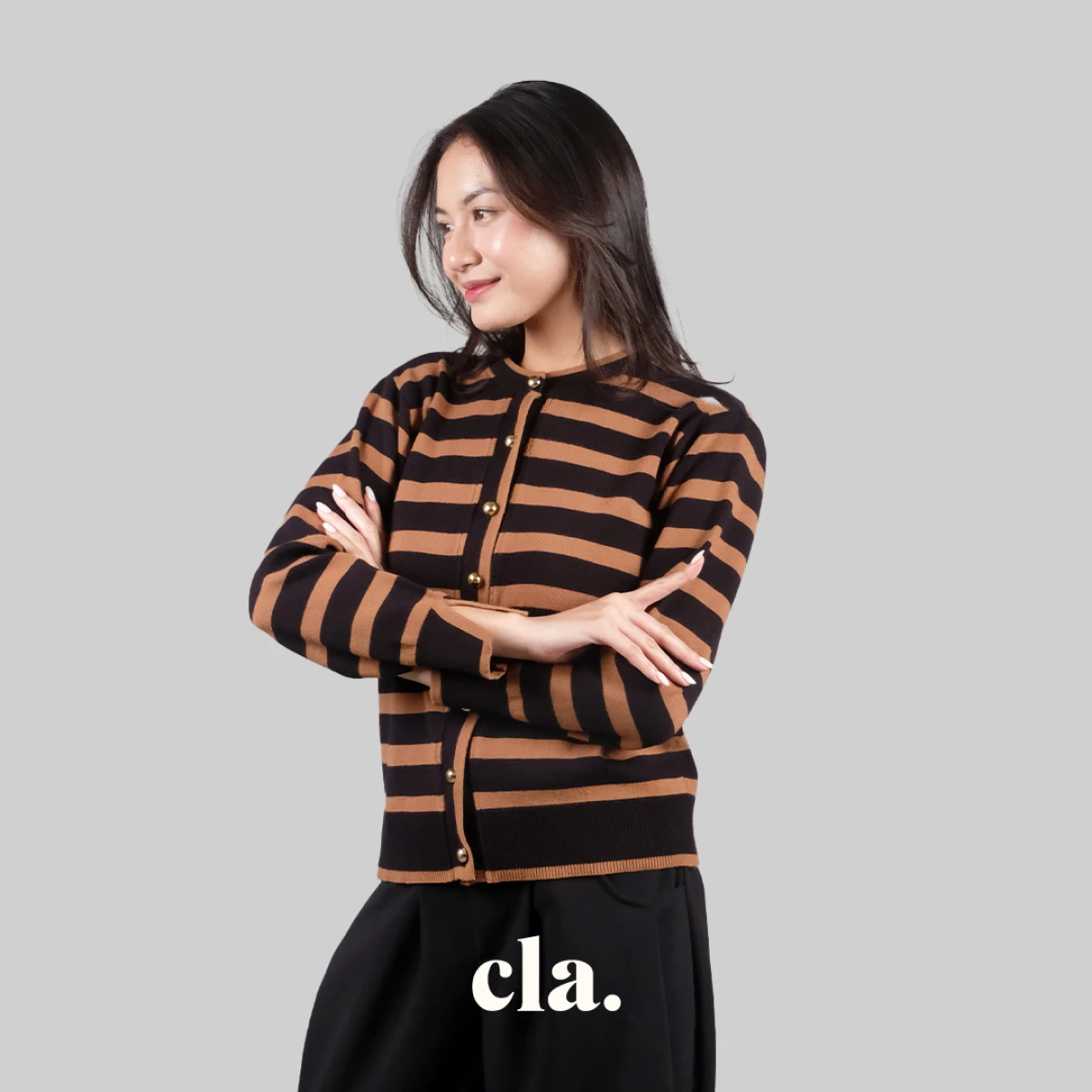 Caramel Noir Cardigan